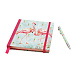 Набор блокнот + ручка, серия &quot;Фламинго&quot; 17,4х22х2,1 см Santoro | Фото 2