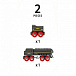Скорый поезд, 2 элемента, 19х3,4х5 см BRIO | Фото 2