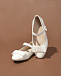 Белые лаковые туфли с бантами Age of Innocence | Фото 2