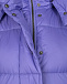Короткая лиловая куртка с капюшоном Naumi | Фото 7