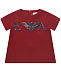 Комплект из двух футболк (бордовая и темно-серая) Emporio Armani | Фото 6