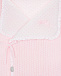 Розовый конверт фигурной вязки Paz Rodriguez | Фото 4