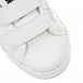 Белые кроссовки с черным логотипом Bikkembergs | Фото 6