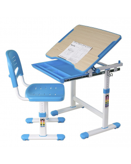 Комплект парта + стул трансформеры PICCOLINO BLUE FUNDESK , арт. 211458 | Фото 2