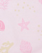 Розовый слюнявчик с морским принтом Lyda Baby | Фото 3