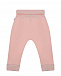 Розовые спортивные брюки с бантами Sanetta fiftyseven | Фото 2