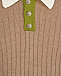 Джемпер-поло, коричневый Paade Mode | Фото 3