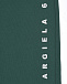 Зеленые спортивные брюки с лого MM6 Maison Margiela | Фото 3