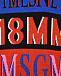 Платье colorblock с логотипом MSGM | Фото 3