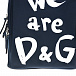 Синий рюкзак-чемодан с логотипом 13х29х34 см Dolce&Gabbana | Фото 13
