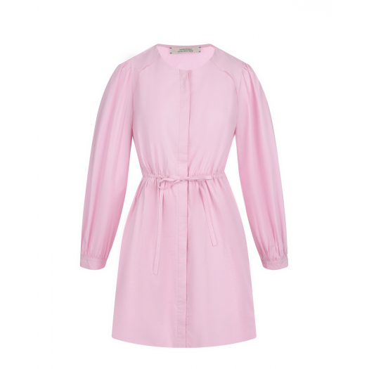 Розовое приталенное платье Dorothee Schumacher | Фото 1