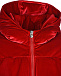 Красная бархатная куртка с воланом Philipp Plein | Фото 4