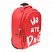 Красный рюкзак-чемодан с логотипом 13х34х29 см Dolce&Gabbana | Фото 3