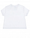 Белая футболка с принтом &quot;Мишка&quot; Burberry | Фото 2