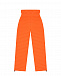 Утепленные оранжевые брюки Naumi | Фото 3