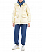 Куртка молочного цвета с воротником-стойкой Woolrich | Фото 2