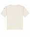 Белая футболка с вышитым лого Moncler | Фото 2