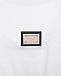 Белая футболка с корсетной отделкой Dolce&Gabbana | Фото 3