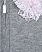 Серый спортивный костюм с кружевным декором Aletta | Фото 5