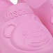 Розовые шлепки с рельефным лого Moschino | Фото 6