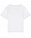 Белая футболка с лого в ромашках Moschino | Фото 2