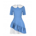 Голубое платье с асимметричной юбкой Masterpeace | Фото 1