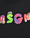 Черный свитшот с разноцветным лого MSGM | Фото 3