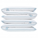 Бампер для кроватки &quot;Mousy&quot; 125х65 см, белый/голубой A&A Baby Glam | Фото 1