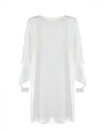 Белое платье с оборками Aletta | Фото 1