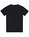 Черная футболка с эмблемой бренда Emporio Armani | Фото 2