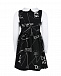 Трикотажное платье с контрастным принтом Dolce&Gabbana | Фото 3