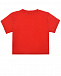 Красная футболка с белым логотипом Burberry | Фото 3