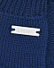 Синие перчатки из шерсти Il Trenino | Фото 2
