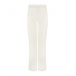 Трикотажные брюки молочного цвета Pietro Brunelli | Фото 1