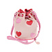 Сумка-мешок с аппликациями в форме сердечек, 20х16х16 см Stella McCartney | Фото 3