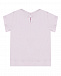 Розовая футболка с принтом &quot;медвежонок&quot; Monnalisa | Фото 2