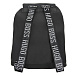 Черный рюкзак из неопрена с логотипом 16х39х34 см Hugo Boss | Фото 3
