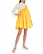 Бело-желтое платье с воланом  | Фото 2