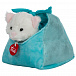 Мягкая игрушка &quot;Котёнок в сумочке с бантиком&quot; 15x18x15 см Trudi | Фото 3