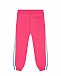 Розовые спортивные брюки с голубыми лампасами Diesel | Фото 2