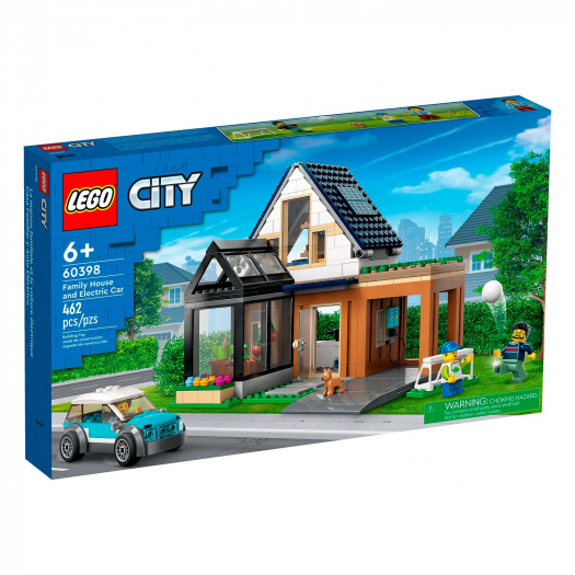 Конструктор Lego My City Family House and Electric Car  | Фото 1