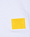 Бермуды с желтым лого, белые Dsquared2 | Фото 3
