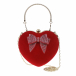 Красная сумка в виде сердца, 17x19x6 см Monnalisa | Фото 1