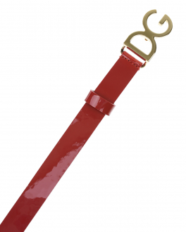 Красный лакированный ремень Dolce&Gabbana Красный, арт. EE0040 A1471 87124 | Фото 2