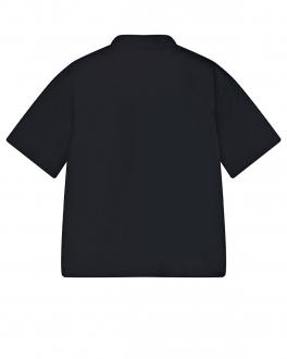 Темно-синяя рубашка с короткими рукавами Emporio Armani Синий, арт. 3L4CJ8 4N6DZ 0920 | Фото 2