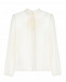 Белая блуза с бантом Dolce&Gabbana | Фото 2