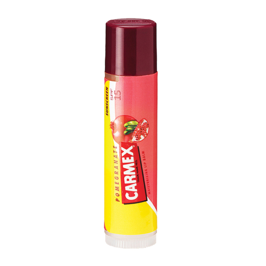 Бальзам CARMEX для губ SPF15 с защитным фактором в стике, аромат граната, 4,5 мг  | Фото 1