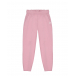 Розовые брюки с поясом на резинке Monnalisa | Фото 1