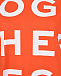 Оранжевая футболка с текстовым принтом Dorothee Schumacher | Фото 6