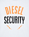 Белая футболка с принтом &quot;Diesel Security&quot;  | Фото 3